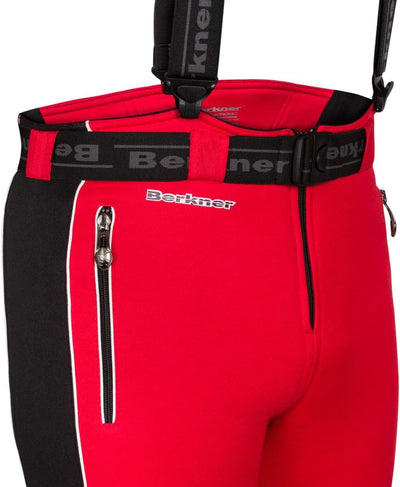 Berkner Jethose, Jetskihose, Jet-Skihose Model Snow-Winner in rot - schwarz XL - (LONG) Rot-schwarz,