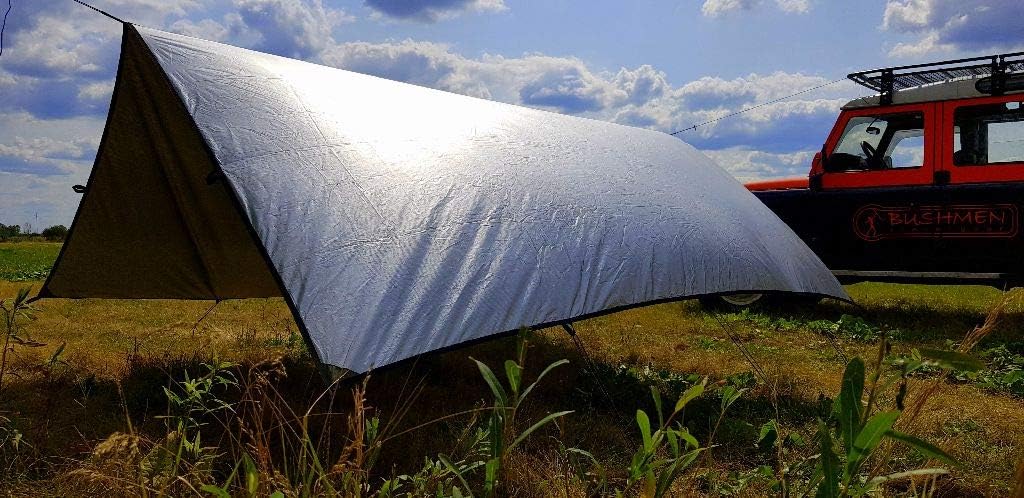 Bushmen Thermo Tarp 2 x 3 Meter, Regendach, Isolierung, Kälteschutz,