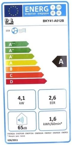 Mobile Klimaanlage 5in1 Klimagerät 14000 BTU 4,1kW Klima Ventilator EEK A 56188 AWZ