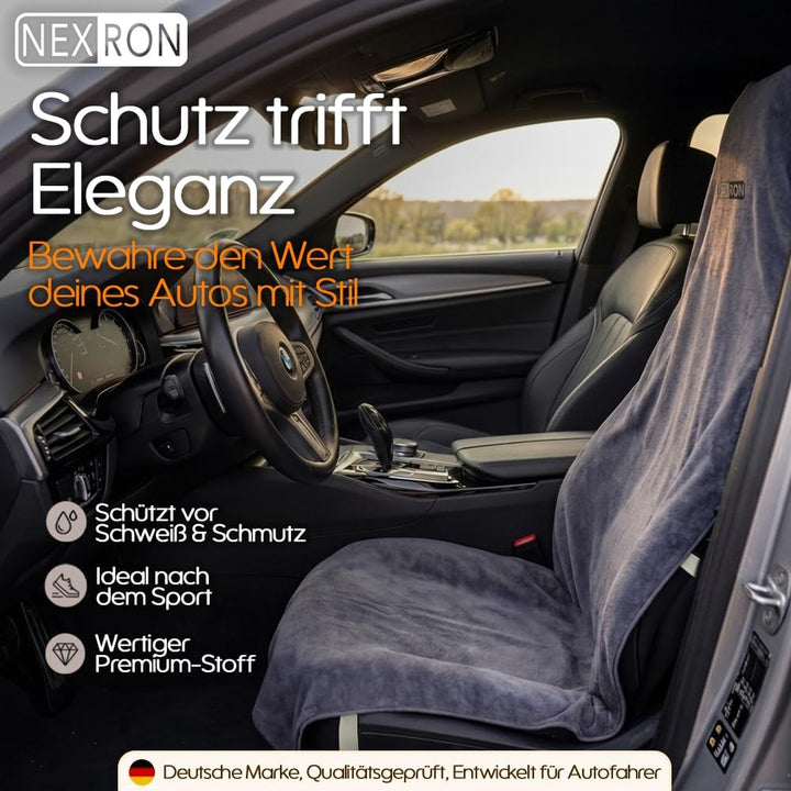 NEXRON® Sitzbezug Auto Vordersitze – besonders bequemer Autositzschoner mit atmungsaktivem Premium S