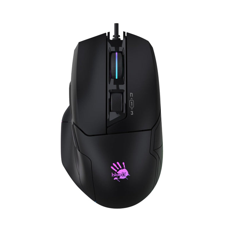 Bloody W70 Max 10000 CPI 8 Tasten Optische RGB-UC3&4 Active Wired Black Gaming Mouse