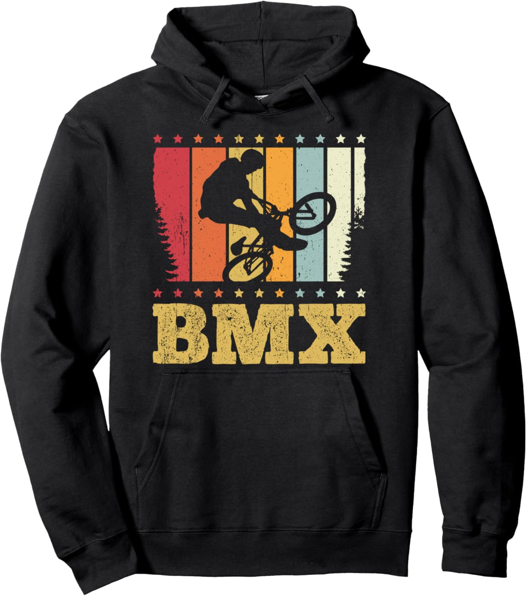 BMX Vintage Fahrrad BMX Pullover Hoodie