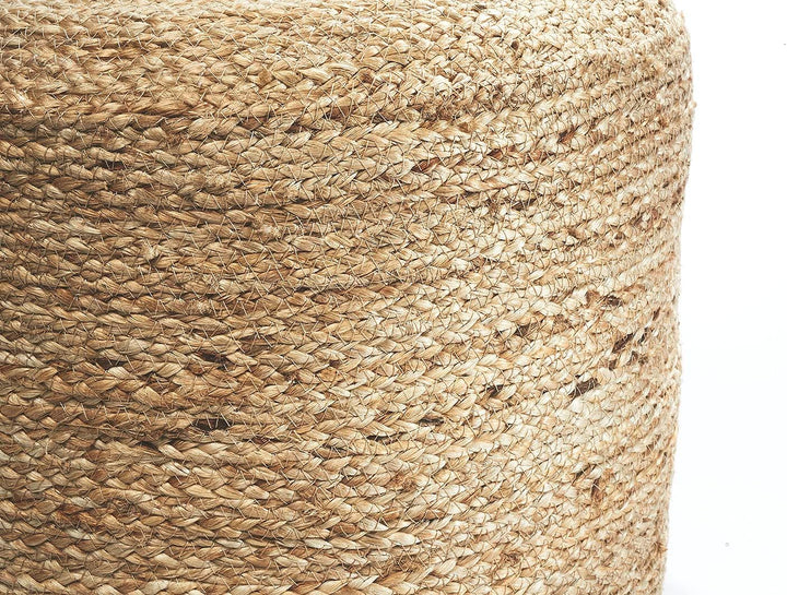 Kobolo Sitzpouf Pouf Bodenhocker - Flow - aus Seegras mit Baumwollfüllung