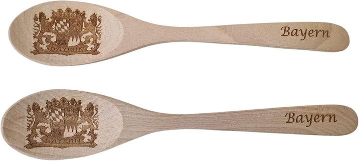 Musiklöffel Paar – handgefertigt aus hochwertigem Klangholz, sehr guter Klang, leicht spielbar, saub