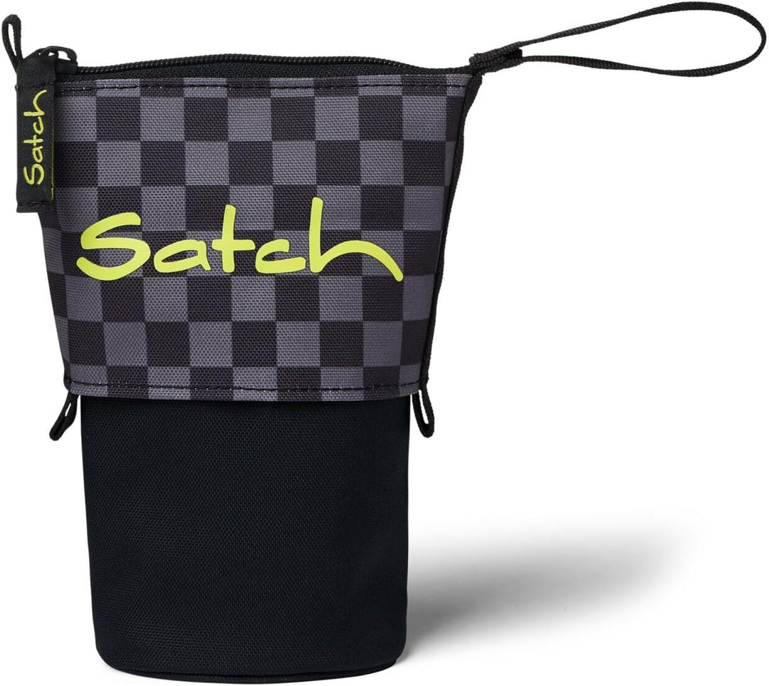 Satch Air Light Edition Schulrucksack Set 3tlg. inkl. Pencil Slider und Sportbeutel Dark Skate, Dark