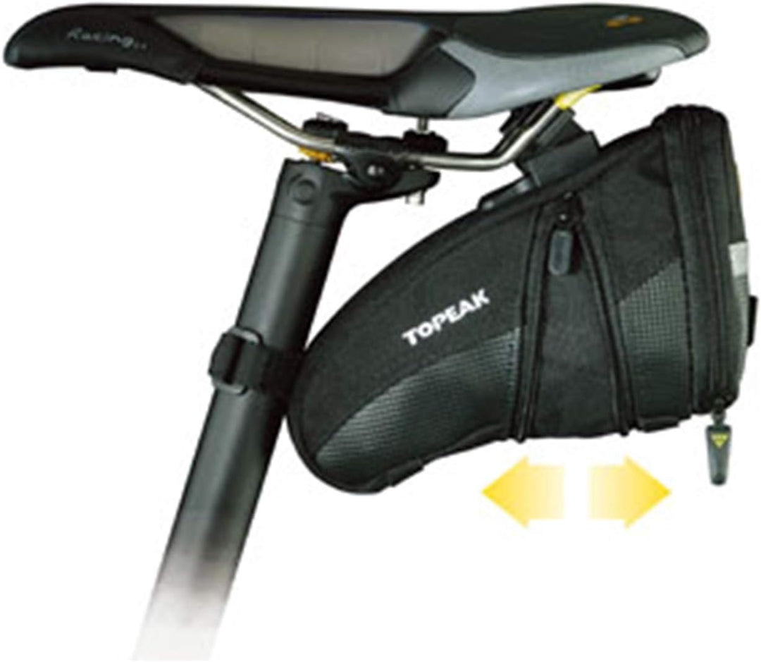 TOPEAK Satteltasche Aero Wedge Pack, Schwarz, mittel, 15000006 - Fahrradtasche - Zubehör/Fahrrad