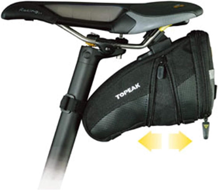 TOPEAK Satteltasche Aero Wedge Pack, Schwarz, mittel, 15000006 - Fahrradtasche - Zubehör/Fahrrad