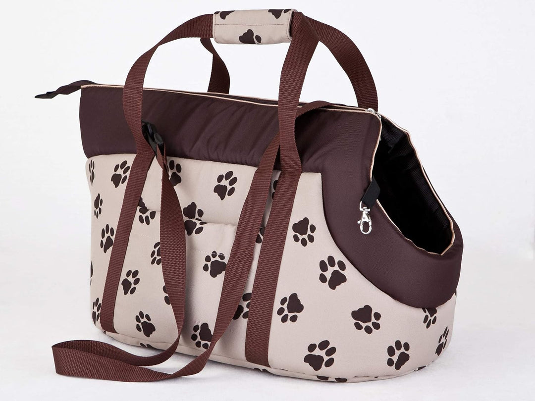 PillowPrim Hundetasche Tragetasche für kleinen und mittleren Hund, Welpen, Katze für Spaziergang - G