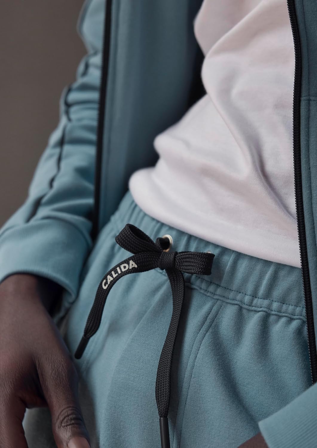 CALIDA Remix Basic Lounge Jogginghose Herren, mit Seitentaschen 46-48 Niagara Blue, 46-48 Niagara Bl
