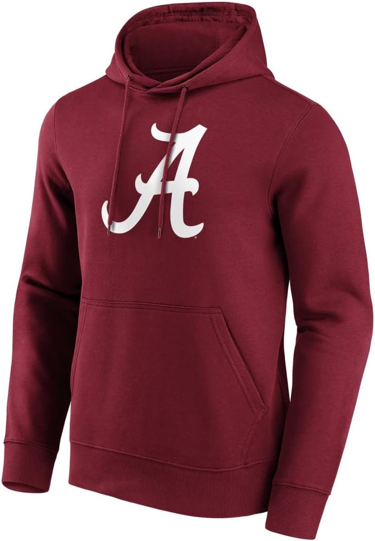 Fanatics College Football Alabama Crimson Hoodie Kapuzenpullover Sweatshirt ** Tide Primary Logo Gra