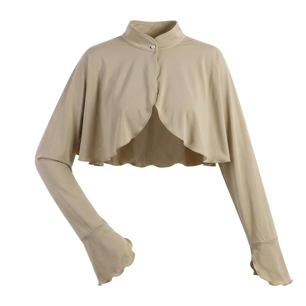 Elegtiskas Women’s Sun Protection Shawl UV Protection Shrug Lightweight Cooling Summer Cover Up for