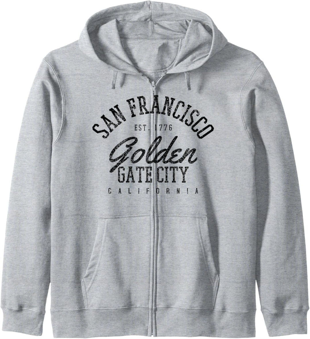 San Francisco, Kalifornien, Amerika, Vintage-Souvenirs Kapuzenjacke