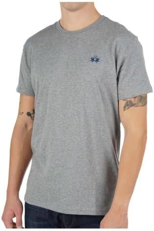 La Martina Herren Serge T-Shirt M Grau, M Grau
