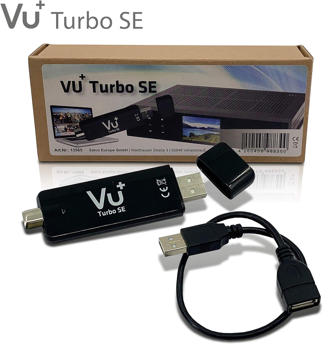 VU+ Turbo SE Combo DVB-C/T2 Hybrid USB Tuner
