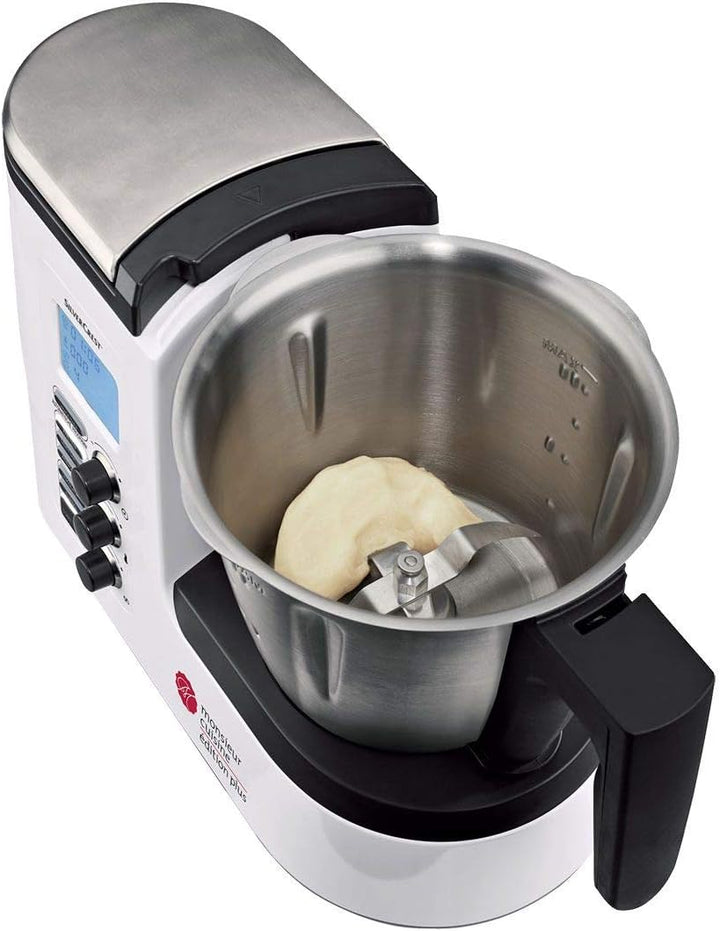 Silvercrest Monsieur Cuisine Edition Plus, multifunktional, waschbar, Schwarz/silberfarben