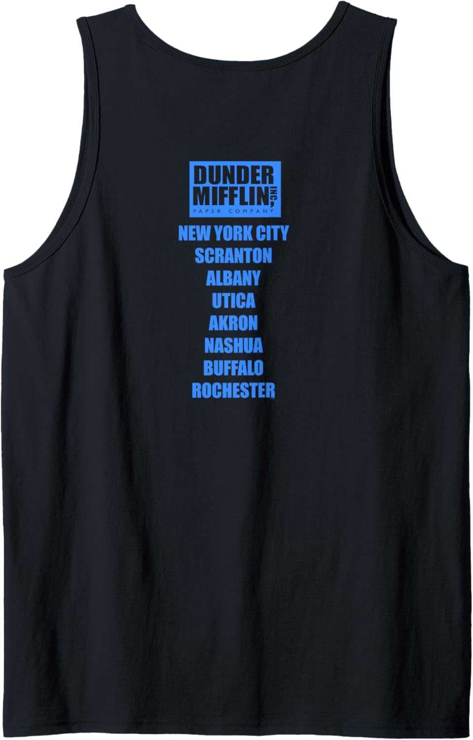 The Office Dunder Mifflin Orte Tank Top