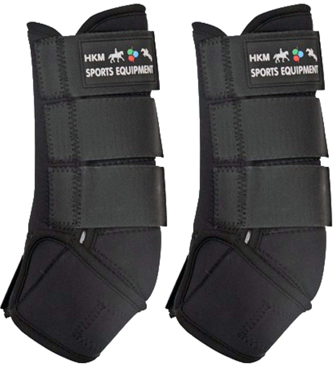 HKM Neoprengamaschen - Colour - Schwarz M, Schwarz M