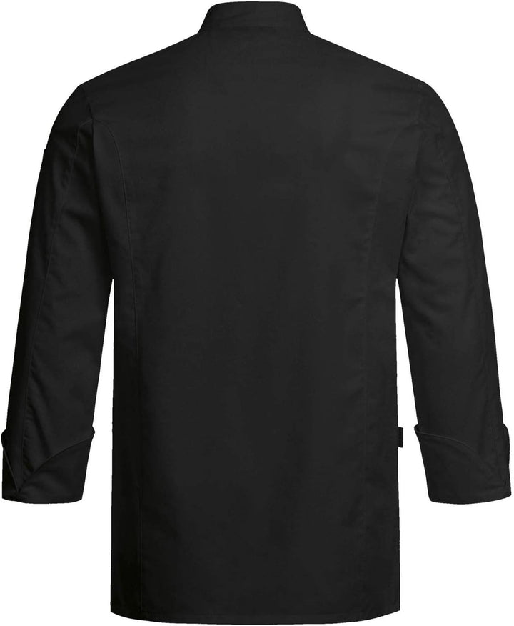Greiff Gastro-Moda Cuisine Herren Kochjacke Regular-Fit L Schwarz, L Schwarz