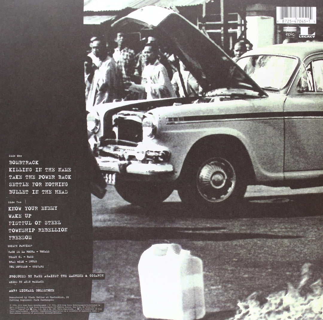 Rage Against the Machine XX, Vinyl
