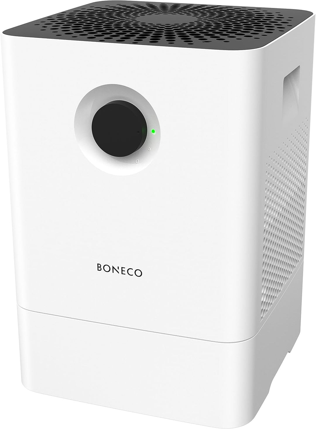 BONECO Luftbefeuchter W200 I 4,5L Wassertank I für Räume bis 50 m² I sehr leise mit 27dB I 2 Leistun