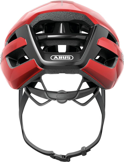 ABUS Rennradhelm PowerDome - leichter Fahrradhelm mit cleverem Belüftungssystem und aerodynamischem