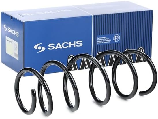 2x Original Sachs 998727 Fahrwerksfeder Vorderachse Kompatibel mit Corsa D S07 1.2L 1.4L 2006-2014