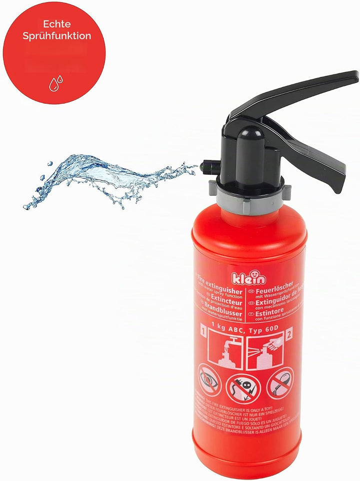 Klein Theo 8967 - Feuerwehrset, 7 teilig, S