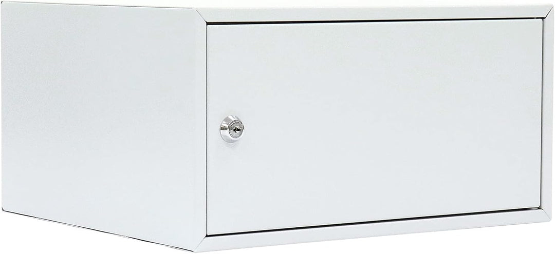 Rottner Wertfach Home Case 4, Zylinderschloss, Lichtgrau, BxH 370x190 mm, Befestigungsmaterial inklu