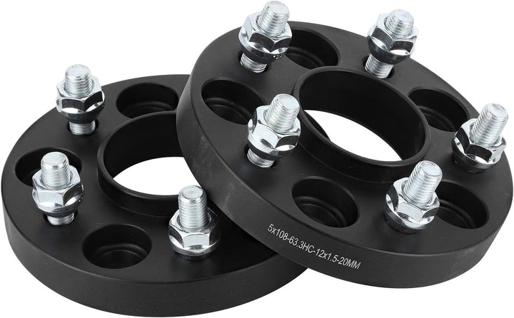 Radabstandshalter Adapter Flansch 20 mm dicke Passform für F-ORD F-OCUS S-T 225 S-T225 （2Stk/Set）