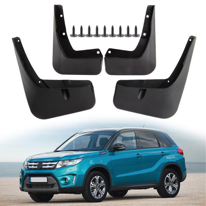 Psler Auto Schmutzfänger Kotflügel Spritzschutz Kit für Vitara 2016-2023 Suzuki Vitara 2016-2023, Su