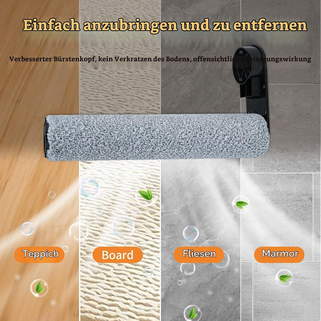 9 Stück WisRollenbürste und Filter Zubehörset für JONR ED12/Eureka NEW430/GX5 Nass Trockensauger mit