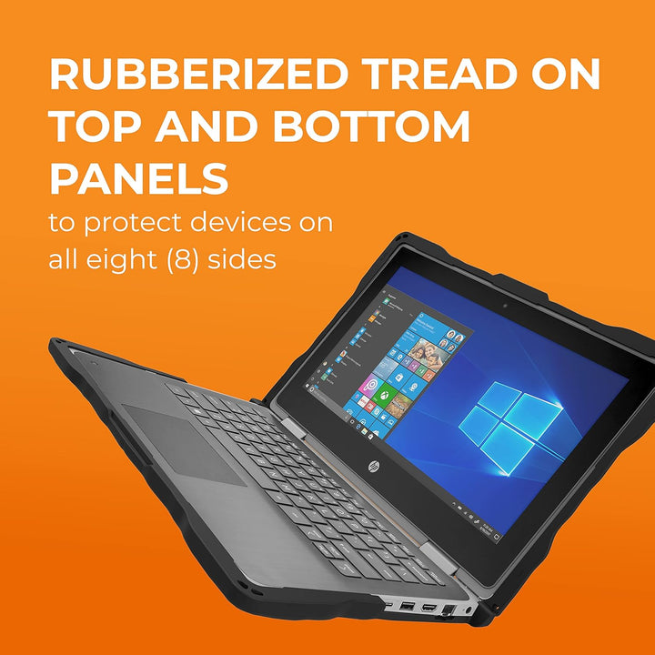 GumDrop DropTech Schutzhülle für HP ProBook x360 11 EE Laptop für K-12 Studenten, Lehrer, Kinder, Sc