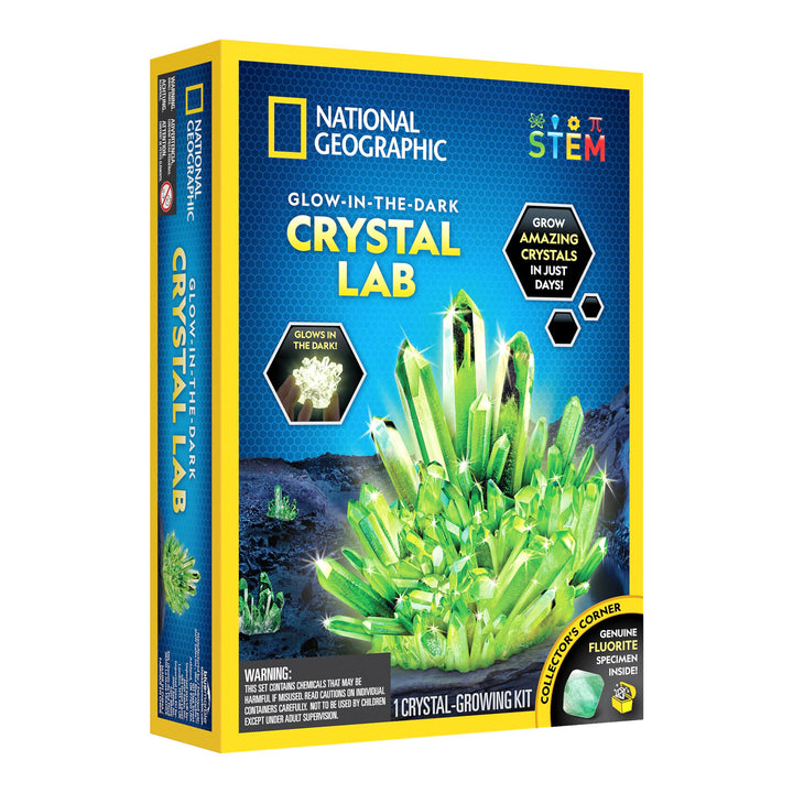 National Geographic Glow-in-the-Dark Crystal Growing Lab Ng Crystal Grow Gid Grün, Ng Crystal Grow G