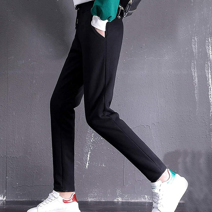 Damen Thermo Strumpfhose Warme Hosen Winterwarme Dicke Leggings aus Kaschmirwolle Thermo Strumpfhose