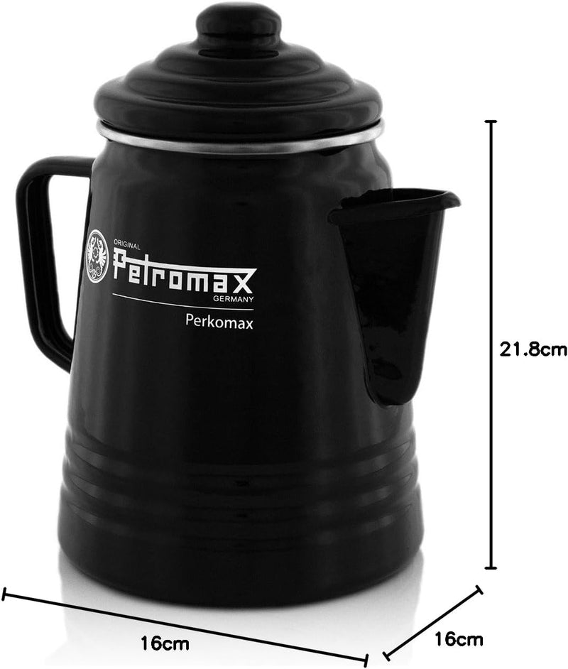 Petromax Tee- und Kaffee Perkolator Schwarz 1.3 Liter