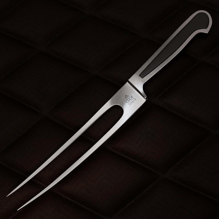 GÜDE Solingen - Fleischgabel geschmiedet, 18 cm, Grenadill, DELTA, Handmade Germany