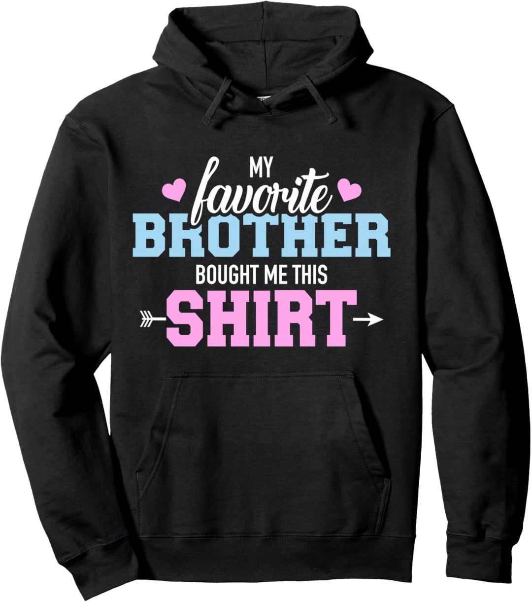 Bruder Lieblingsbruder Geschenk Pullover Hoodie