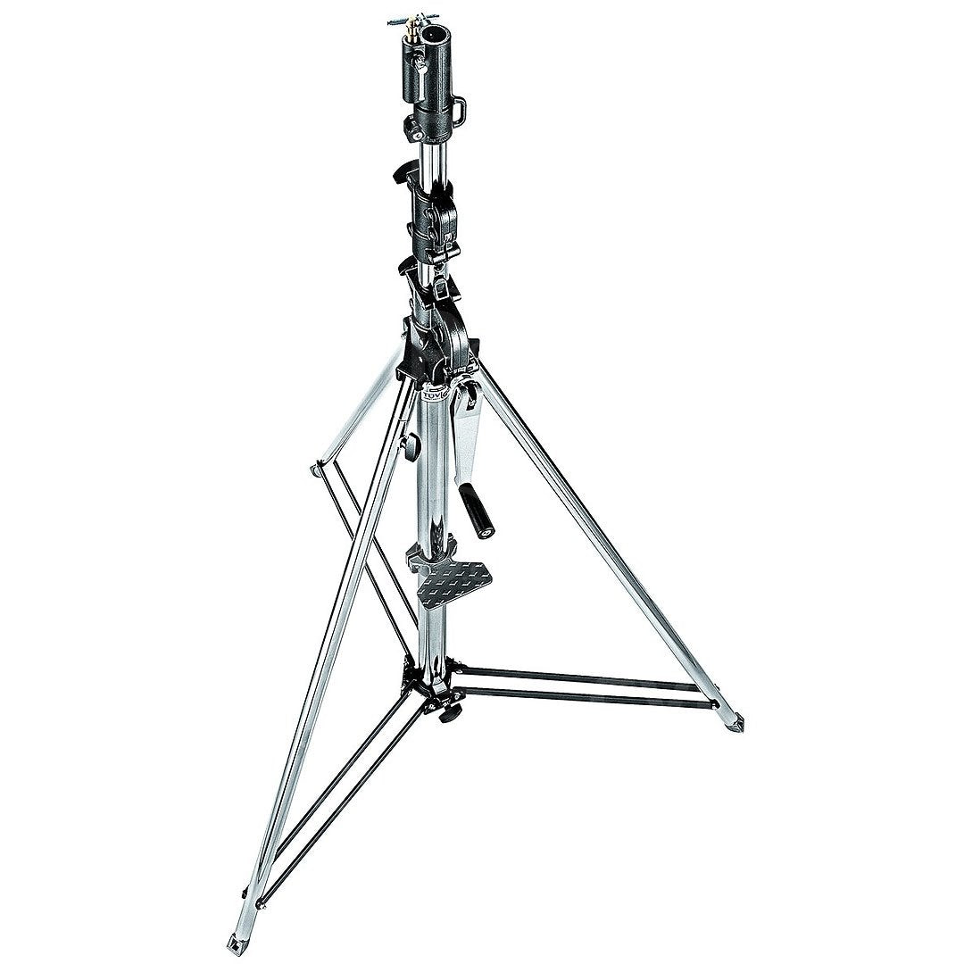 Manfrotto Stativ Wind-Up Silber 3-tlg., Silber