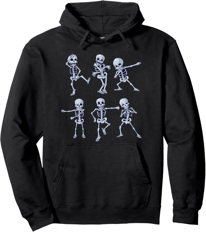 Tanzen Skelett Dabbing Skelette Tanzen Jungen Mädchen Kinder Pullover Hoodie