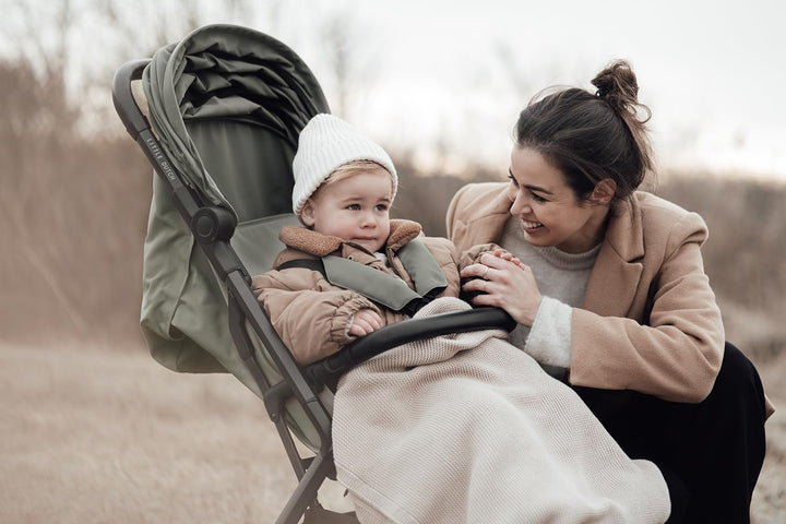 Little Dutch Buggy Kinderwagen Comfort mit Schutzbügel - olive, olive