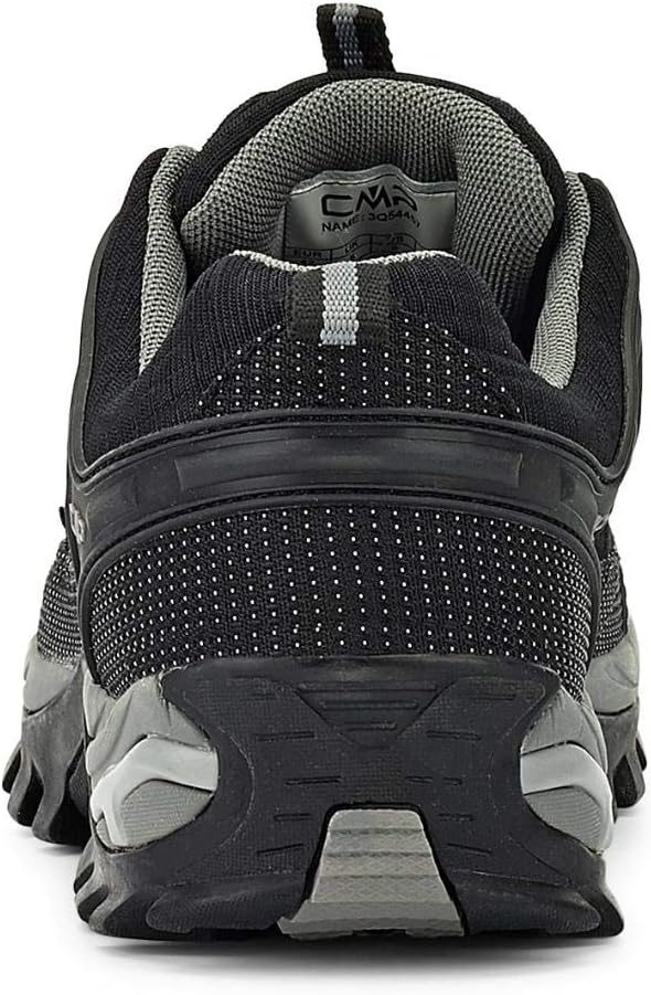 CMP Herren Rigel Low Shoe Wp Trekking-& Wanderhalbschuhe 47 EU Nero Grey, 47 EU Nero Grey