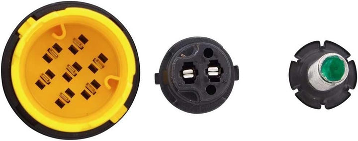 HELLA - Heckleuchte - Hybrid - 24V - Anbau/geschraubt - Lichtscheibenfarbe: glasklar - Stecker: Easy