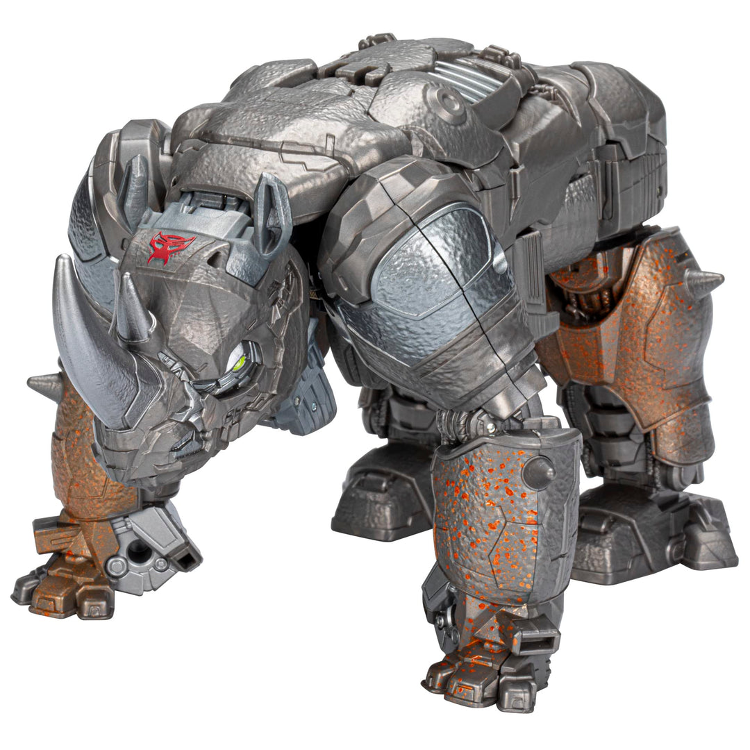 Transformers Spielzeug zum Film Aufstieg der Bestien, Smash Changer Rhinox Figur ab 6, 22,5 cm, Rhin