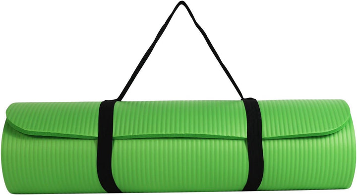 XXL Yogamatte Pilates-Matte Gymnastikmatte Fitnessmatte Fitnessmatte mit Tragegurt Phthalatfrei SGS-