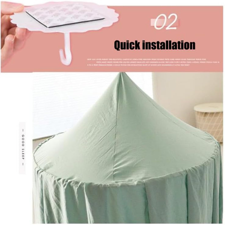 Baby Baldachin Betthimmel Chiffon Hängende Rund Moskitonetz für Babys Bett, Spielzelte, Kinderzimmer