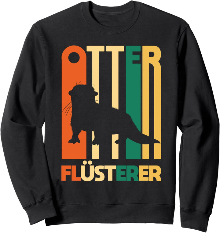 Otter Nagetier Tier Tierschutz Naturschutz Sweatshirt