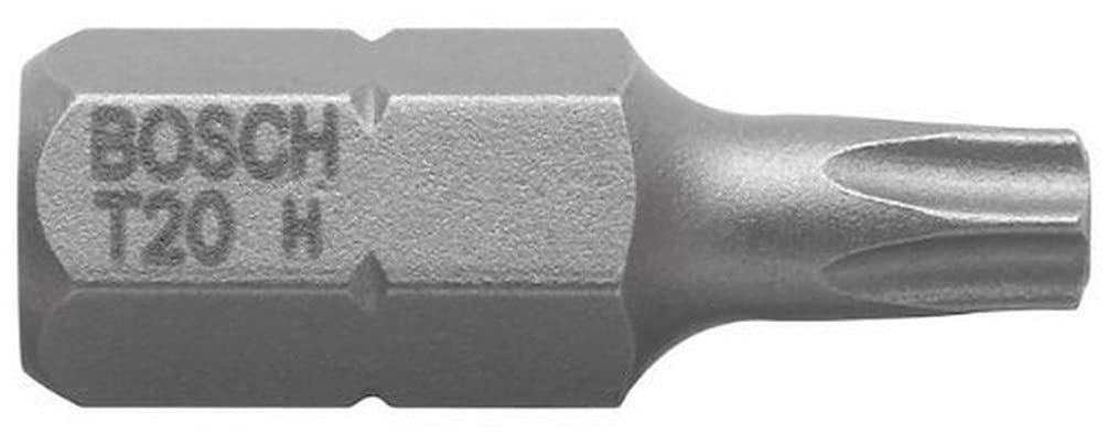 Bosch Professional Bit Extra-Hart für Innen-Torx-Schrauben (T20, Länge: 25 mm, 25 Stück) 25 mm, 25 S
