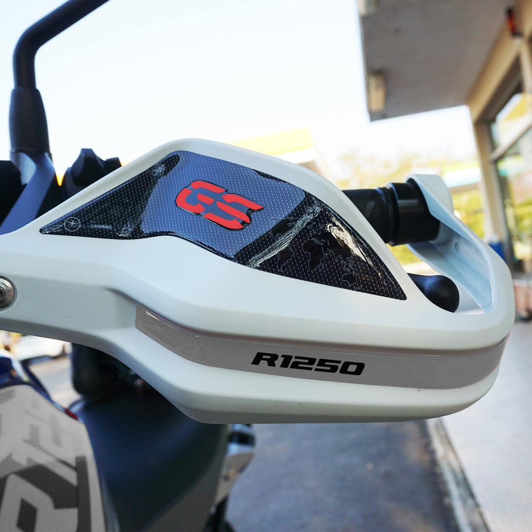 labelbike - 3D Harzaufkleber Motorraddekorationen und Schutzhandprotektoren kompatibel mit BMW R 125