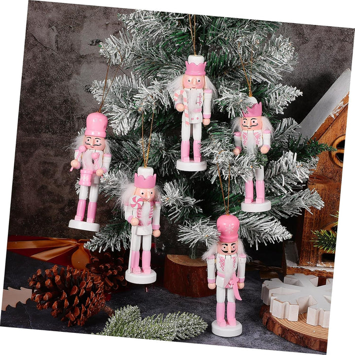 VANZACK Weihnachts-Nussknacker: Hängender Nussknacker-Anhänger Tisch-Nussknacker-Ornamente Für Zuhau