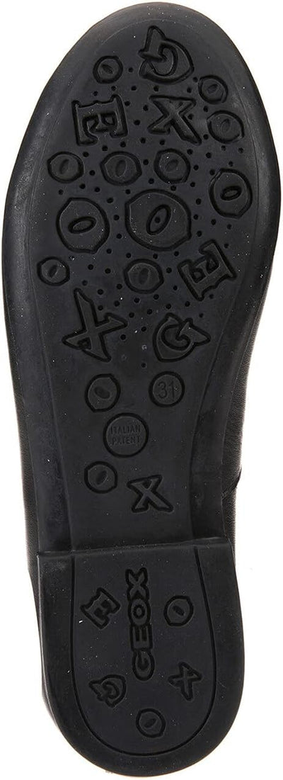 Geox Mädchen Plie B Mary Jane Halbschuhe 35 EU Schwarz, 35 EU Schwarz